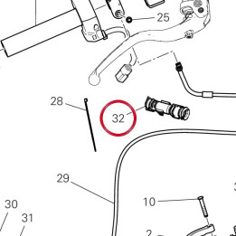 Support 4601T781B — réf. 4601T781B | Ducati Store