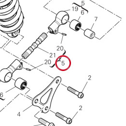 Tirant 37222591AA — réf. 37222592AA | Ducati Store