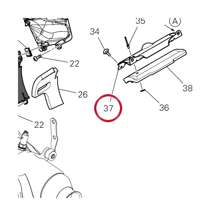 Couvercle D'Équipement — réf. 46014582B | Ducati Store