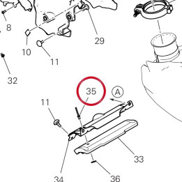 Rivet arrachage 73640401A — réf. 73640401A | Ducati Store