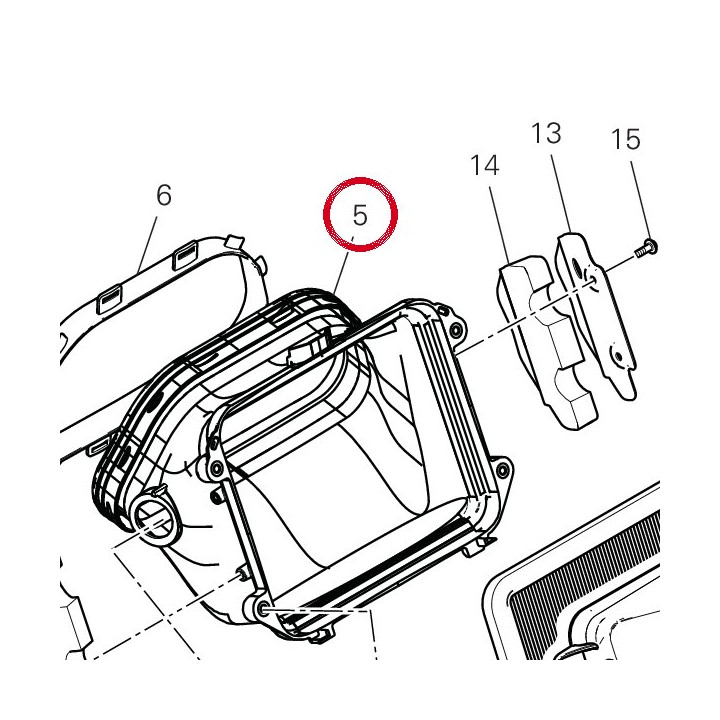 Canalisation aspiration — réf. 48414201A | Ducati Store