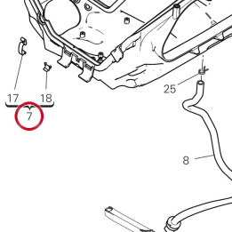 Fondo Air-Box assy V22A — réf. 442PA972B | Ducati Store