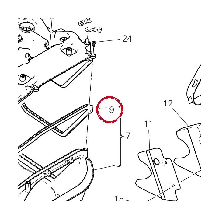 Joint 79111621B — réf. 79111621B | Ducati Store