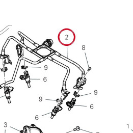 Tour parcours tuyaux — réf. 59029501A | Ducati Store
