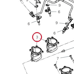 Raccord D'Admission — réf. 14011041A | Ducati Store
