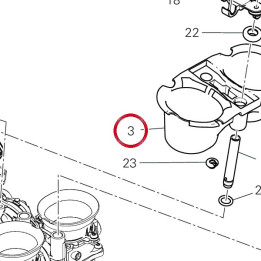 Manchon 135P0971A — réf. 135P0971A | Ducati Store