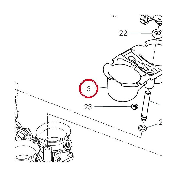 Manchon 135P0971A — réf. 135P0971A | Ducati Store