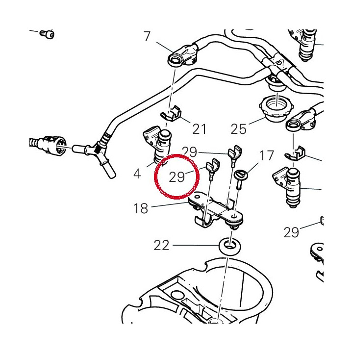 Support 86614561A — réf. 86614561A | Ducati Store