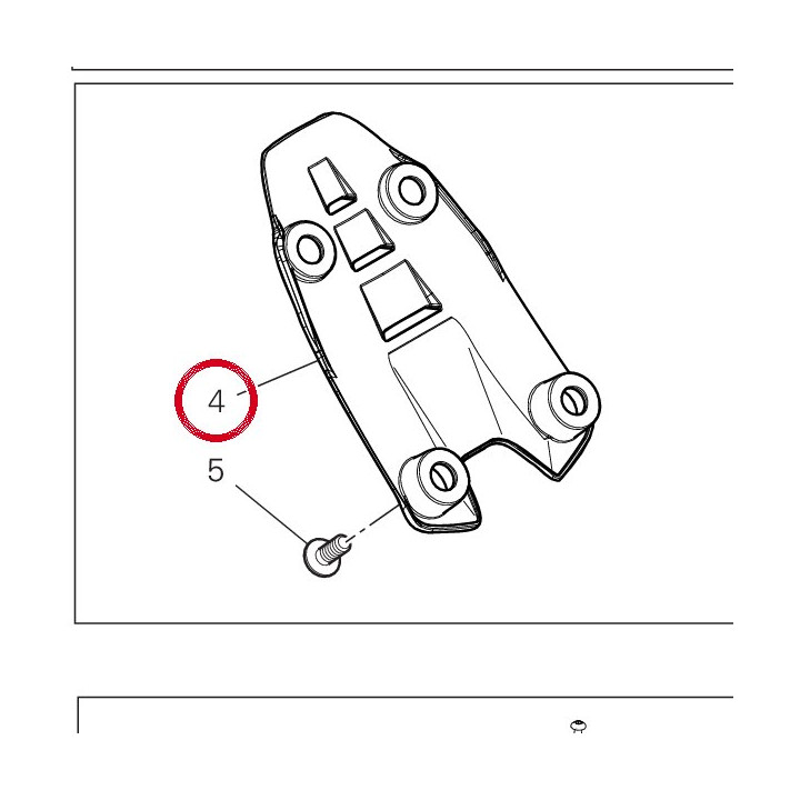 Cache Porte-Balai 97111791A — réf. 97111791A | Ducati Store