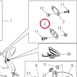 Kit cache trou — réf. 97312901AA | Ducati Store