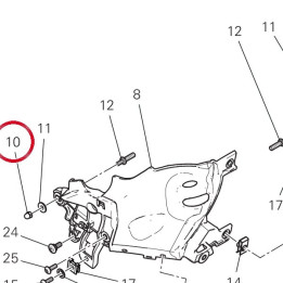 Ecrou 75040141A — réf. 75040141A | Ducati Store