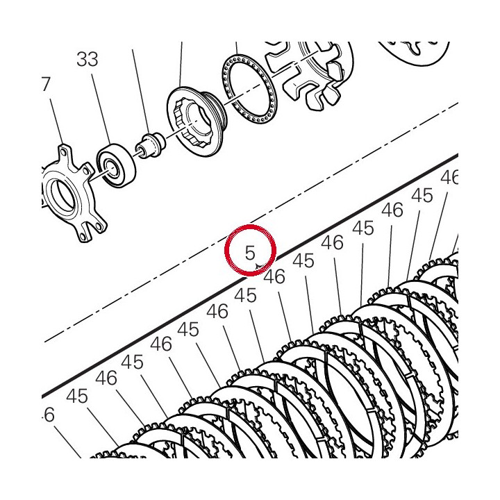 Jeu disques embrayage — réf. 19020611A | Ducati Store