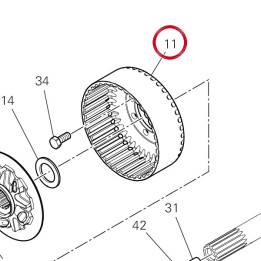 Cloche embrayage 19810731A — réf. 19810731A | Ducati Store