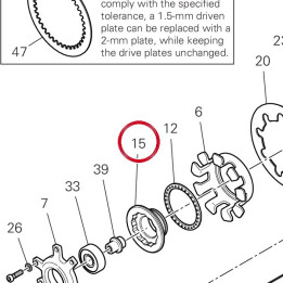 Écrou, special 75012581A — réf. 75012581A | Ducati Store