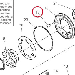 Vis 7791D361A — réf. 7791D361A | Ducati Store