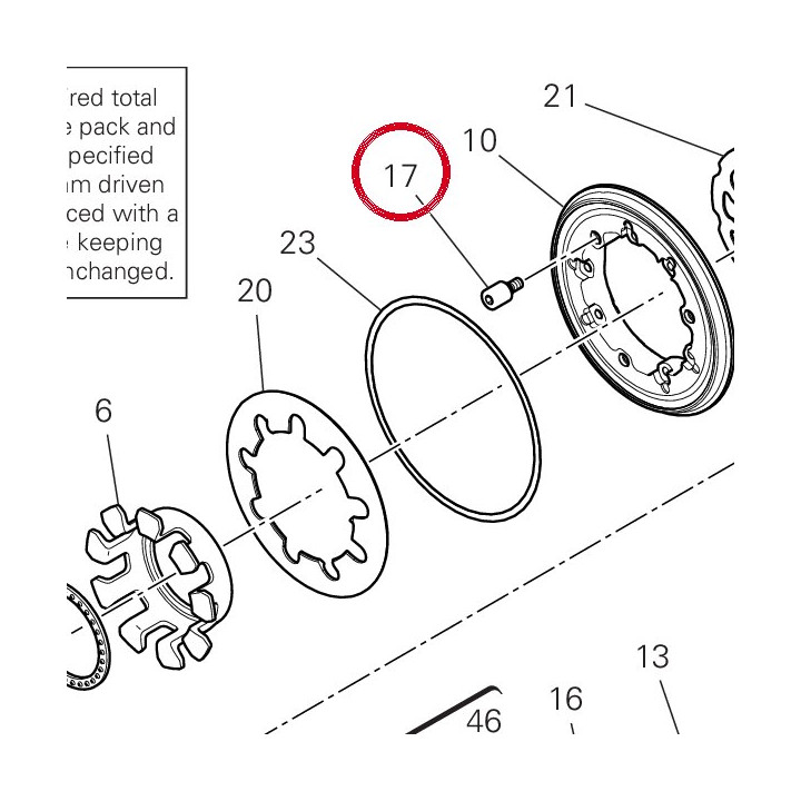 Vis 7791D361A — réf. 7791D361A | Ducati Store