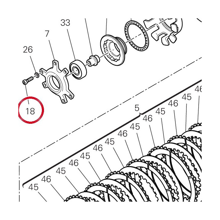 Vis 7791D371A — réf. 7791D371A | Ducati Store
