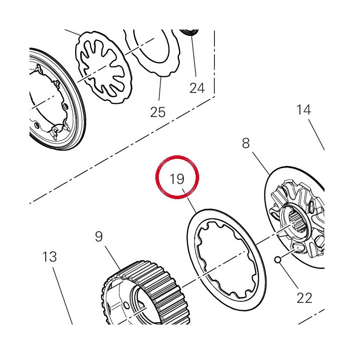 Belleville 79917281A — réf. 79917281A | Ducati Store