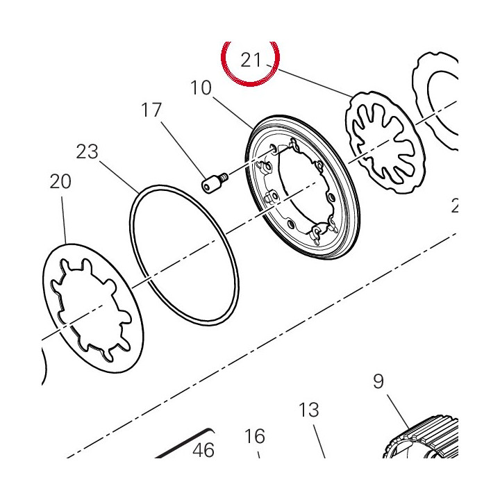 Belleville 79916781AC — réf. 79916781AC | Ducati Store