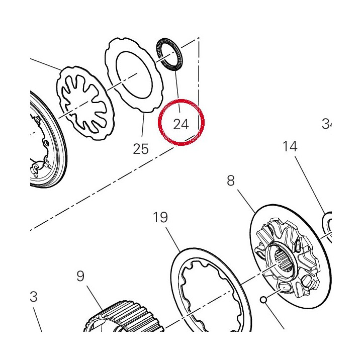 Bague 85215291A — réf. 85215291A | Ducati Store