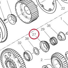Pignon chaîne 44910851B — réf. 44910851B | Ducati Store