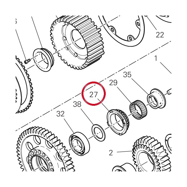 Pignon chaîne 44910851B — réf. 44910851B | Ducati Store