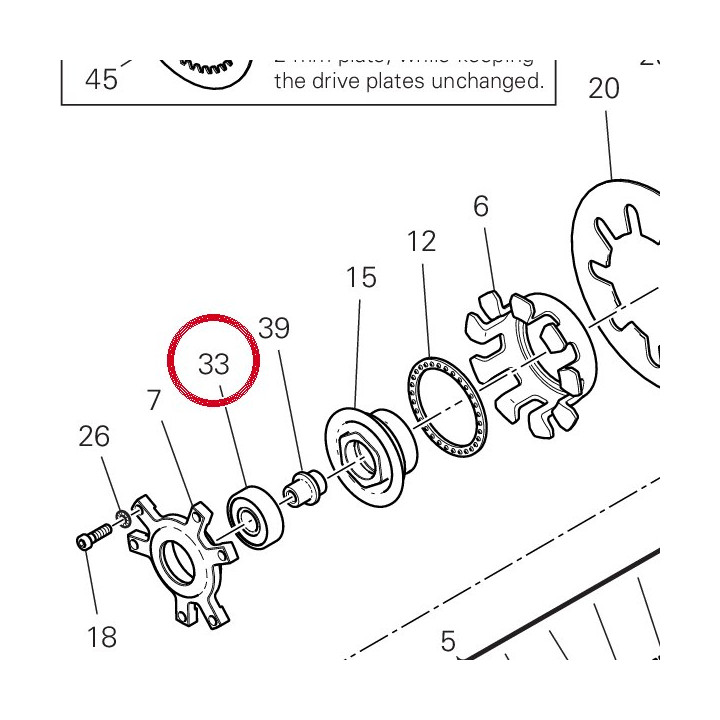 Roulement 70250531A — réf. 70250531A | Ducati Store