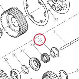 Entretoise 71316111B — réf. 71316111B | Ducati Store