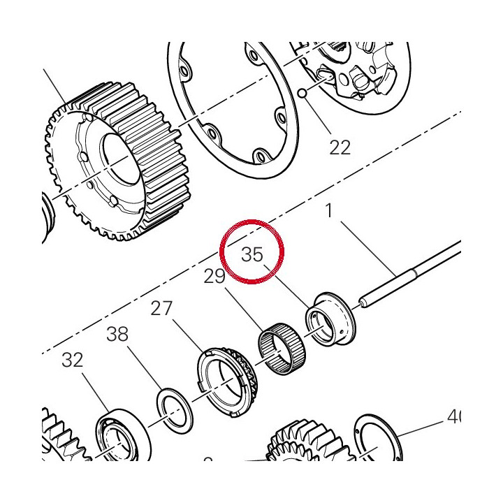 Entretoise 71316111B — réf. 71316111B | Ducati Store