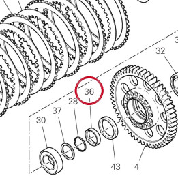 Entretoise 7131D412A — réf. 7131D412A | Ducati Store