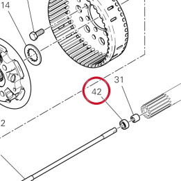 Bague etancheite 93040022A — réf. 93040022A | Ducati Store