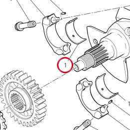 Demi-Roulement jaune — réf. 11211031AC | Ducati Store