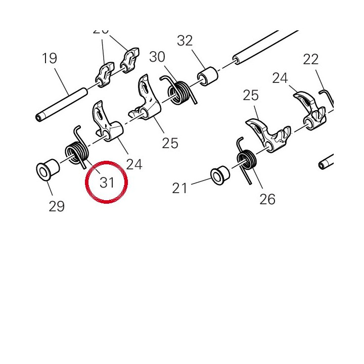Ressort retour soupape — réf. 79916111C | Ducati Store