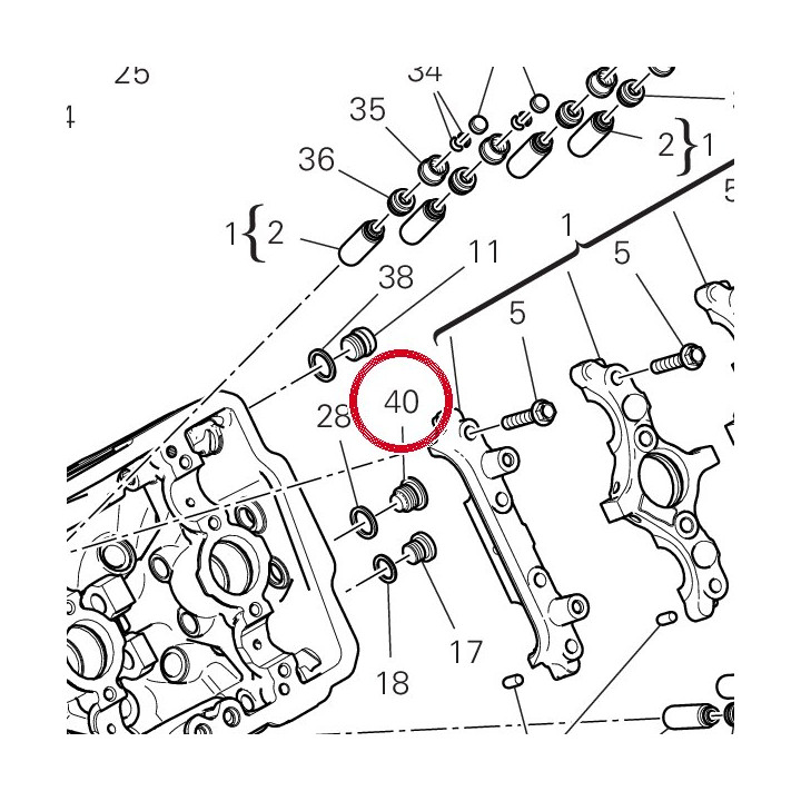 Bouchon 78010511G — réf. 78010511G | Ducati Store