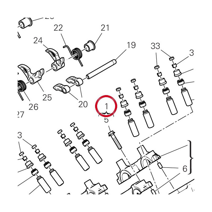 Culasse arrière 30126201AR — réf. 30126201AR | Ducati Store