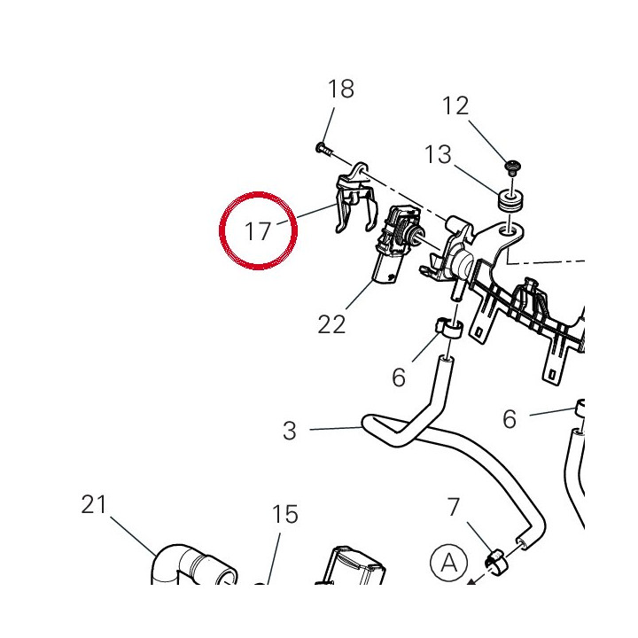 Equerre 8301R751A — réf. 8301R751A | Ducati Store
