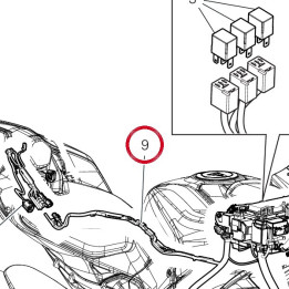 C╢blage principal 5101R331B — réf. 5101R331B | Ducati Store
