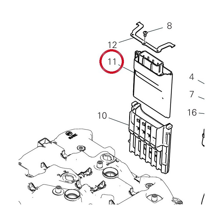 Centrale blackbox — réf. 94010152AC | Ducati Store
