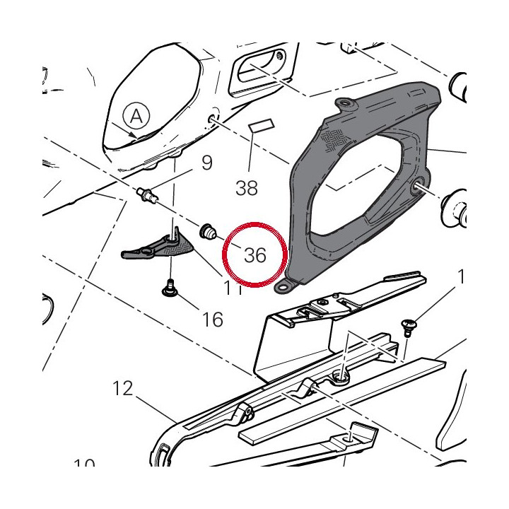 Cliquet D'Arret 71316581AA — réf. 71316581AA | Ducati Store