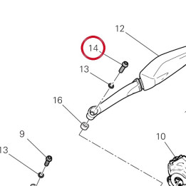 Vis tcei M8X40 77151293BA — réf. 77151293BA | Ducati Store