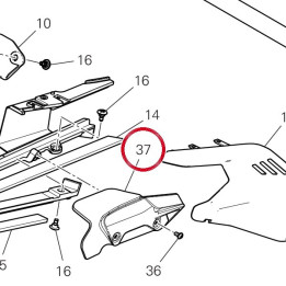 Cache-Chaine 44610791A — réf. 44610791A | Ducati Store