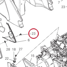Vis M5X14 77214371BA — réf. 77214371BA | Ducati Store
