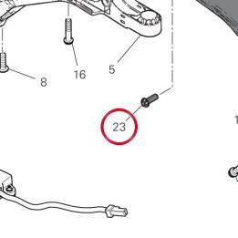 Vis special 97611041AB — réf. 97611041AB | Ducati Store