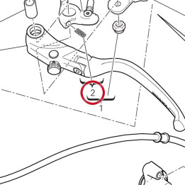 Levier embrayage Rizoma — réf. 62641061AA | Ducati Store