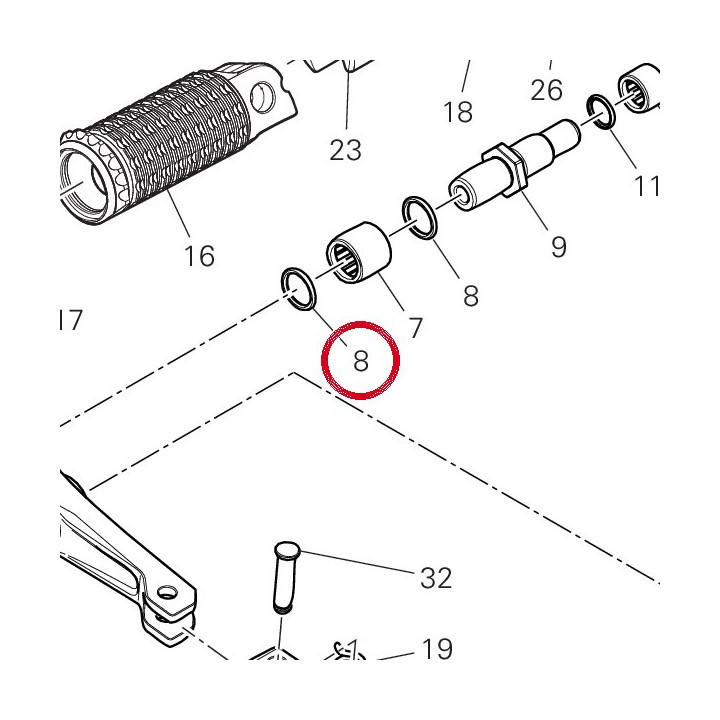 Joint torique 97640191A — réf. 97640191A | Ducati Store