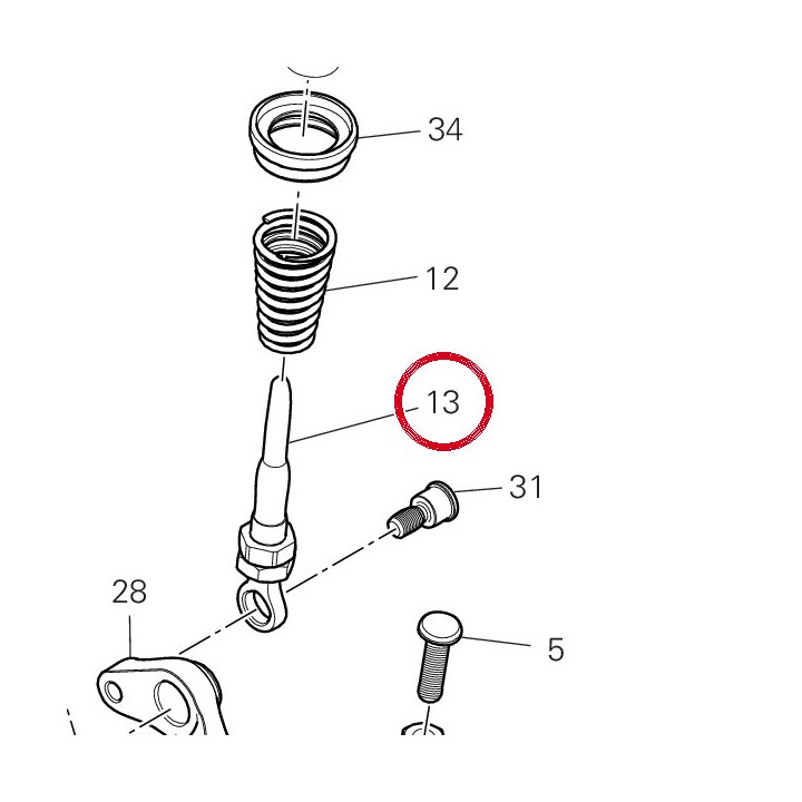 Pivot 96222931AA — réf. 96222931AA | Ducati Store