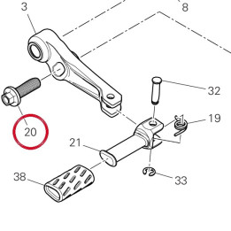 Vis 97613391A — réf. 97613391A | Ducati Store