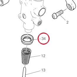 Douille pivot 96212951A — réf. 96212951A | Ducati Store