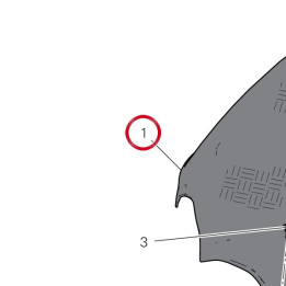 Garde-Boue ar. carbone — réf. 56516841BA | Ducati Store