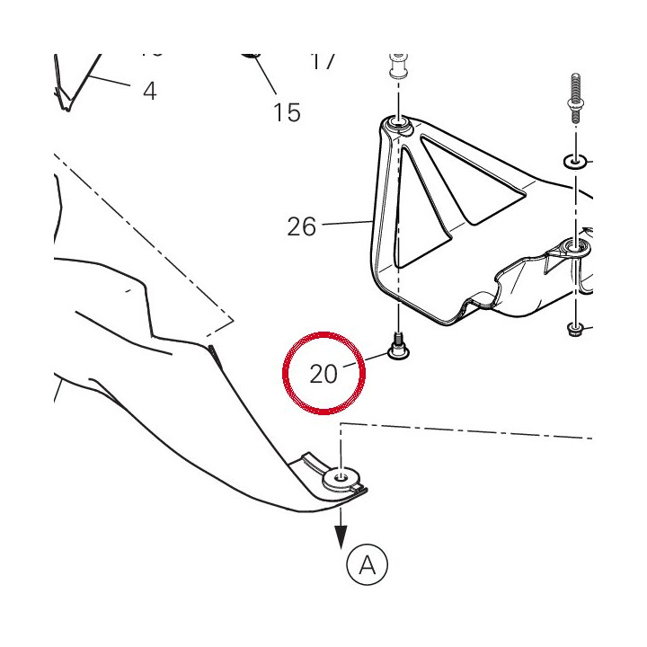 Vis 77210841C — réf. 77210841C | Ducati Store